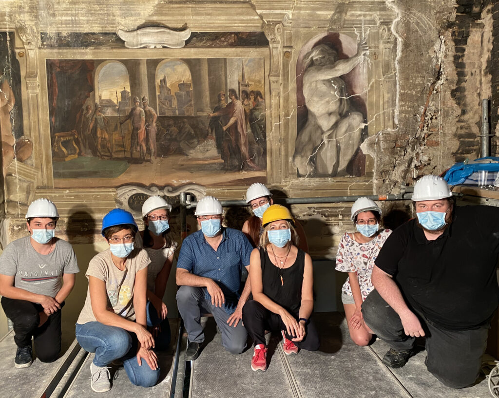 Pitture Murali del Guercino a Casa Provenzali autunno guerciniano 2020-2021 agenzia di comunicazione