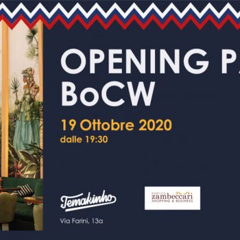 BOLOGNA COCTAIL WEEK 2020 - INVITO OPENING PARTY TEMAKINHO